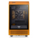 Case Thermaltake The Tower 100 Mini ITX Edition, USB 3.2, Tipo C, Temp Glass, Metalic Gold 