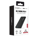 Enclosure Argom, M.2 NVME PCI-E 2230, 2242, 2260 &amp; 2280, USB Tipo C, 10GBPS  ARG-AC-1038