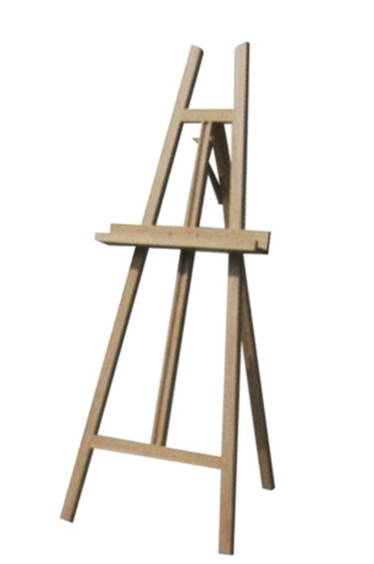 [16401] Caballete Tipo A, Para estudiantes y taller 150x120cm