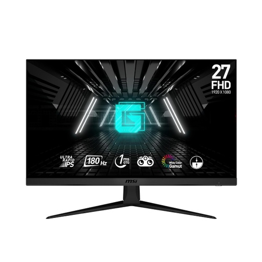 [16621] Monitor MSI G2712F 27 pulgadas, Panel IPS Ultra de 1920x1080, 180 Hz, 1ms, Adaptive Sinc, x2 HDMI, x1 DP, x1, True color, Night vision
