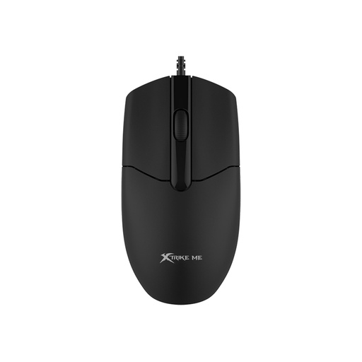 [16829] Mouse XTRIKE ME GM-124 BK, 3 botones, COLOR NEGRO